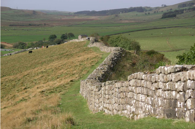 Wandelen in Hadrians Wall