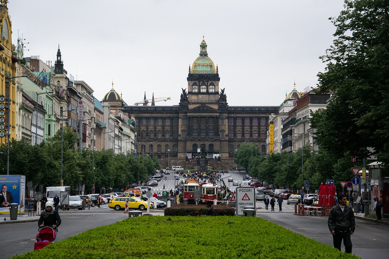 Wenceslasplein Praag