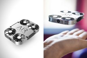 Selfie drone voor het maken van een selfie