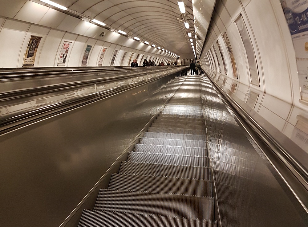 Praag-metro-roltrappen