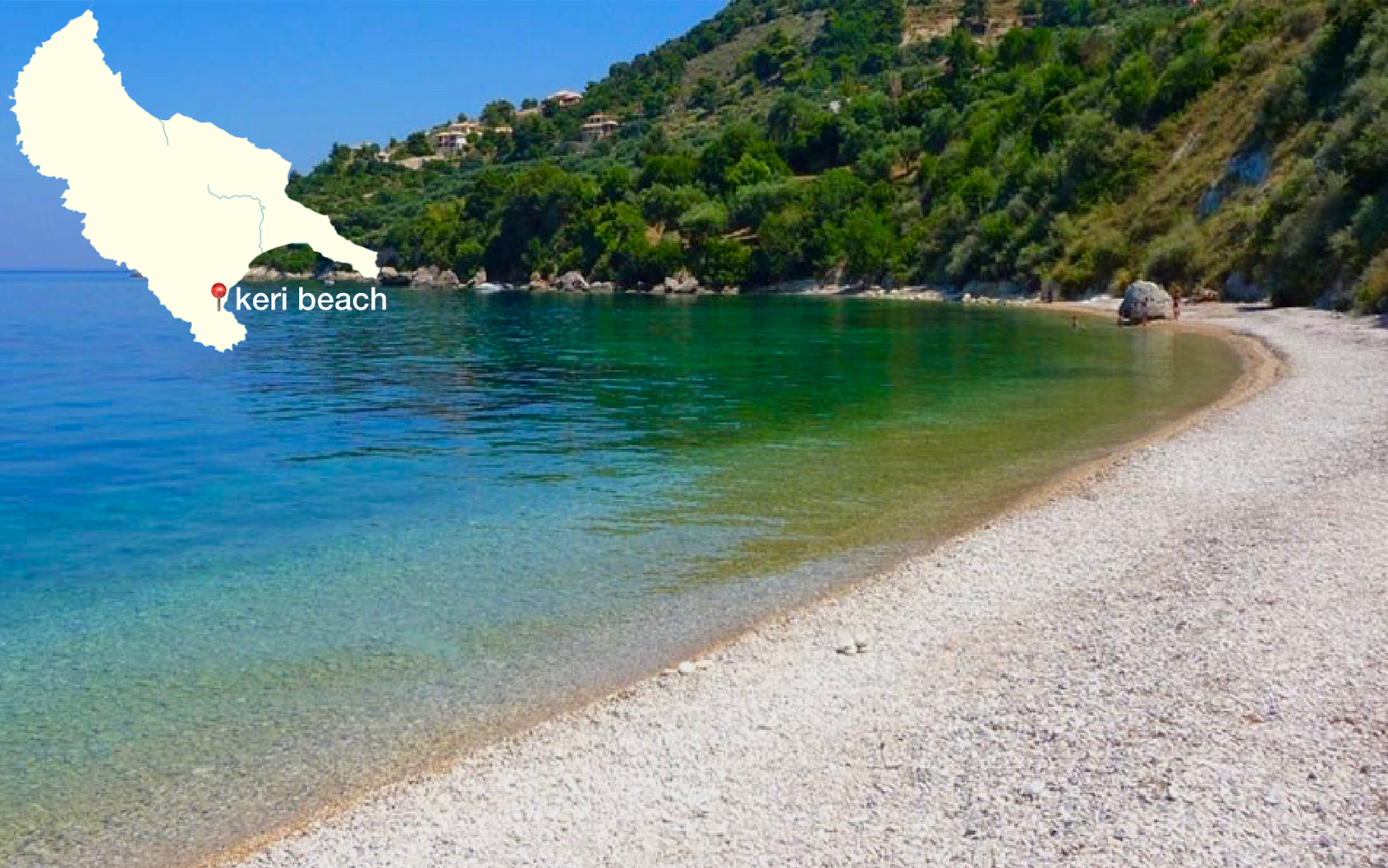 Stranden Keri Zakynthos