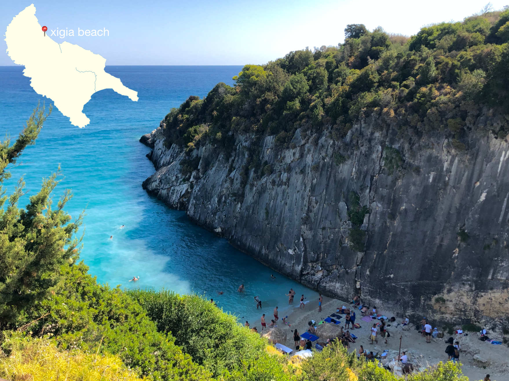 Strand Zakynthos Xigia